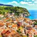 Colorful European cityscapes and natural landscapes.
