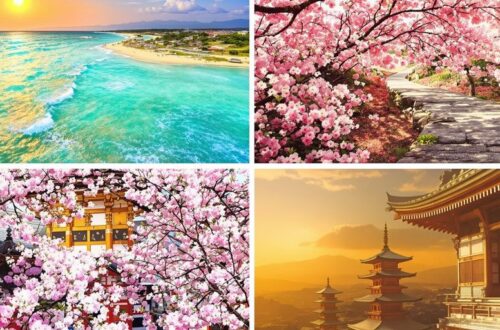 April travel destinations photo.