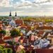 Iconic German cityscape with historic architecture and cobblestone streets.