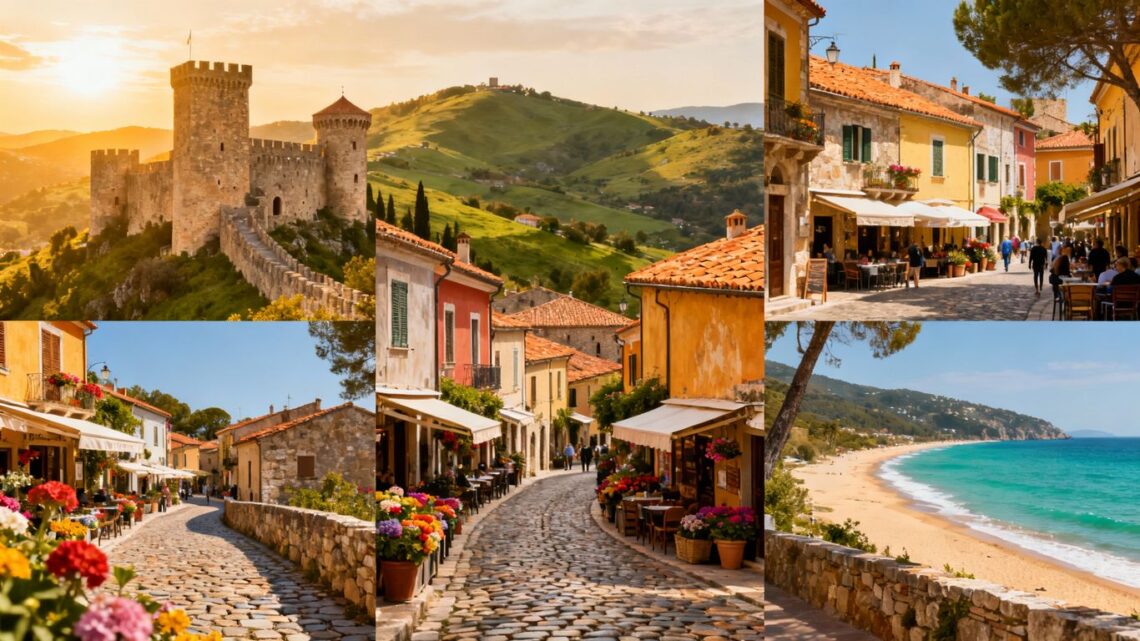 Affordable European landmarks and scenic landscapes.
