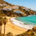 Beautiful Spanish coast with beaches and whitewashed villages.