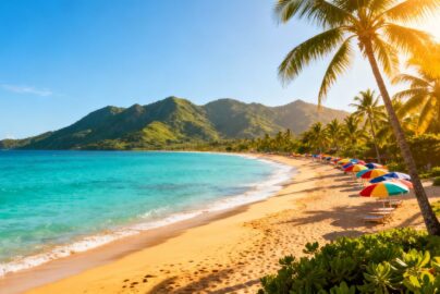 Budget-friendly tropical beach destination in September.