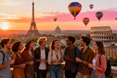 Affordable European holiday packages with friends and landmarks.