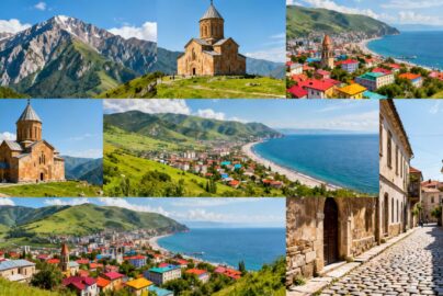 Bulgaria's diverse landscapes: mountains, monasteries, cities, and coast.