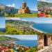 Bulgaria's diverse landscapes: mountains, monasteries, cities, and coast.