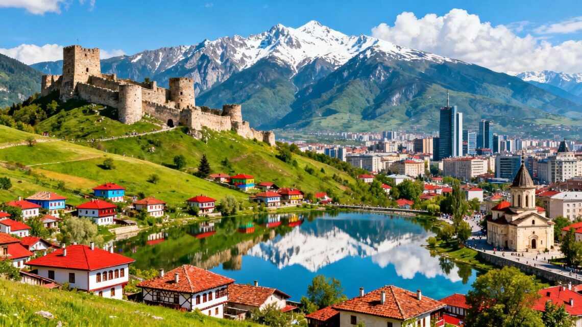 Beautiful Bulgarian landscapes and historical sites for adventure.