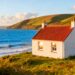 Affordable UK August break coastal cottage and sea.