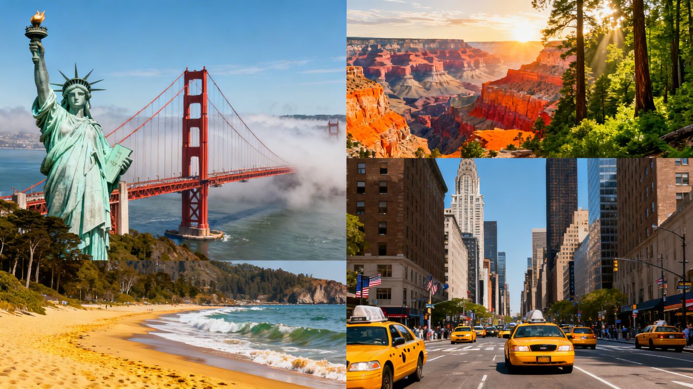 Iconic US landmarks for 2026 travel adventure.
