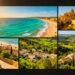Beautiful Spanish holiday destinations collage